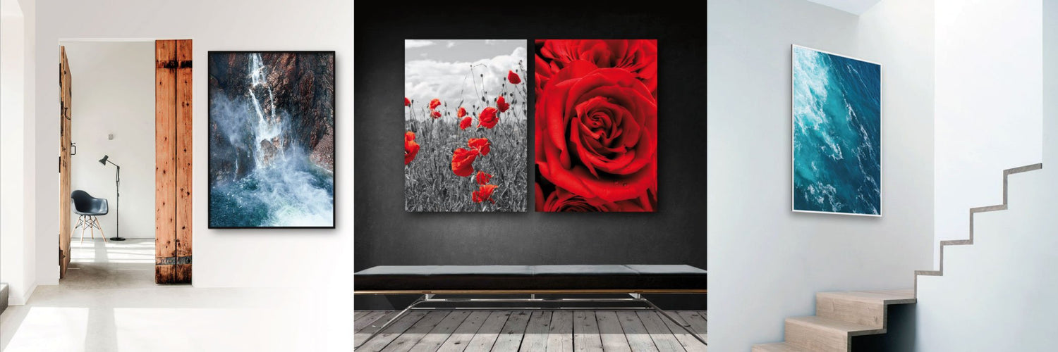store plakater 70x100 cm i boligindretningen