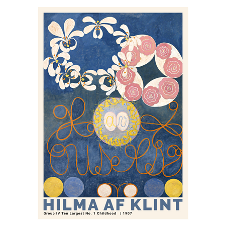 Hilma af Klint "No. 1 Childhood"