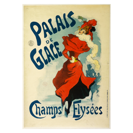 Kunstplakat Jules Chéret "Palais De Glace Champs Elysées"
