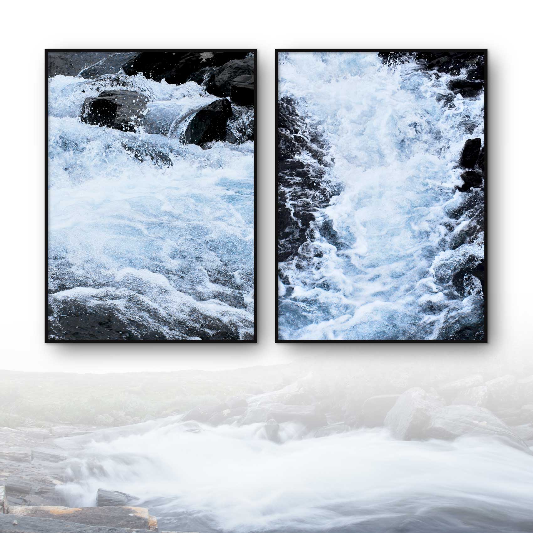 Natur plakater med vand | str. op til 70x100 cm |