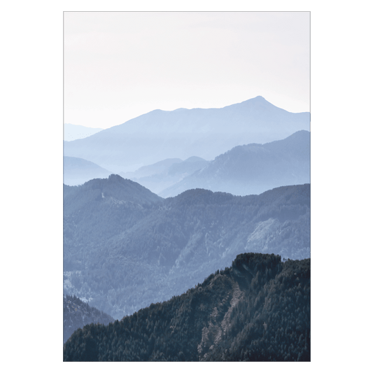 The Alps in Morning Haze