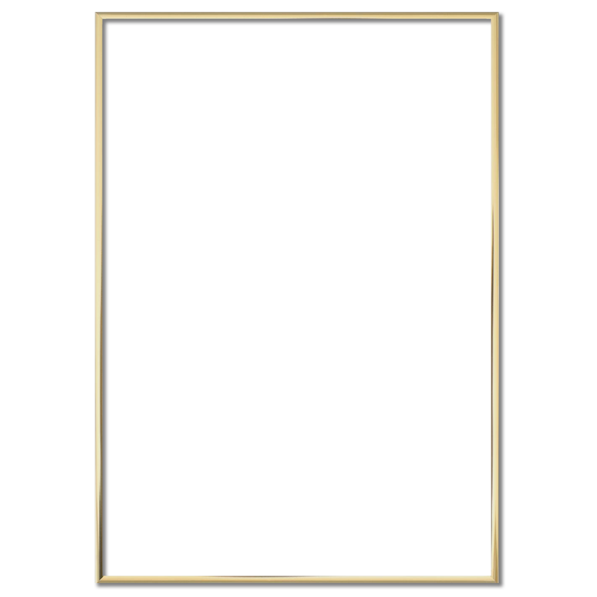 billedramme guld / messing højformat