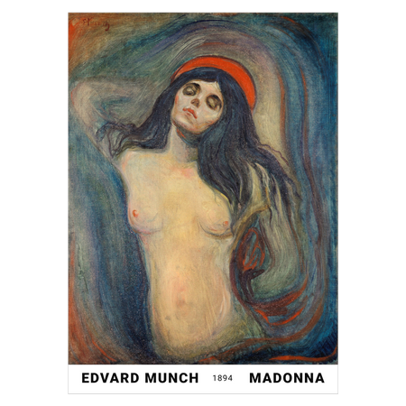 Edvard Munch "Madonna 1894"