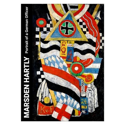 Kunstplakaten "Portrait of a German Officer" af Marsden Hartley