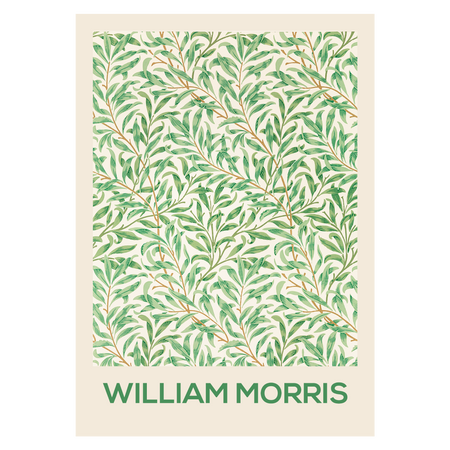 kunstplakat med William Morris Willow Bough