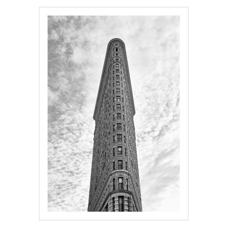 new york plakat med flatiron bygningen