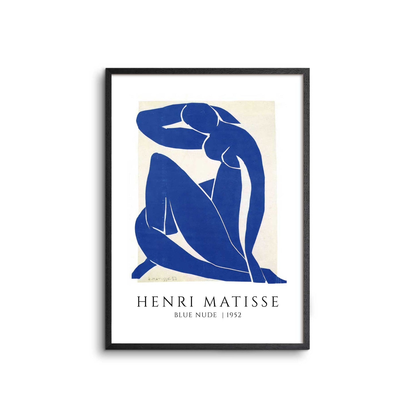 Art poster "Blue Nude" by Henri Matisse