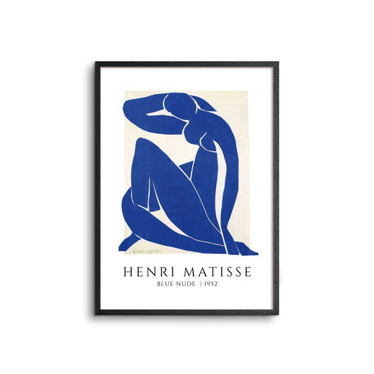 Art poster "Blue Nude" by Henri Matisse