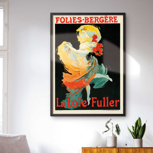 Art poster Jules Chéret "La Loïe Fuller"