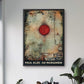 Art poster featuring Paul Klees "Ad Marginem"