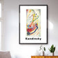 Art poster Wassily Kandinsky "Wandbild für Campbell No. 1"