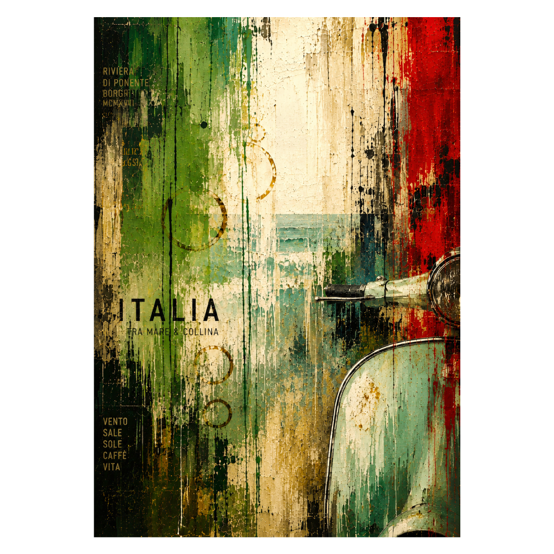 ITALA - Grafisk kunstprint inspireret af la dolce vita