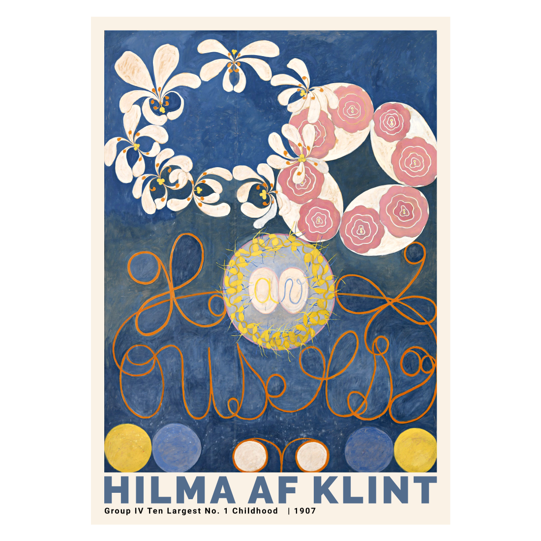 Hilma af Klint "No. 1 Childhood"