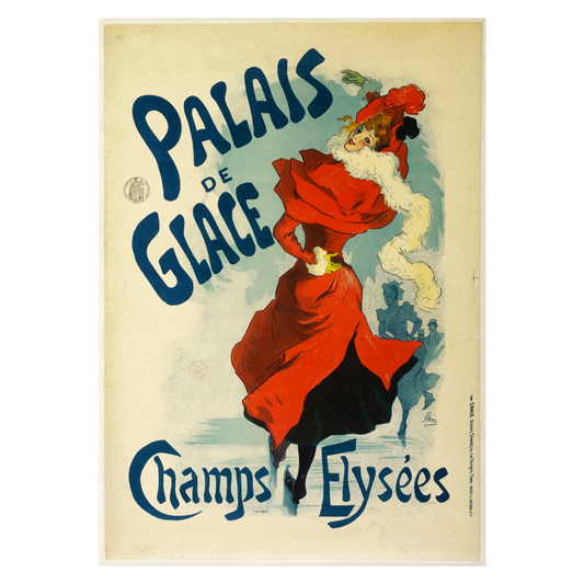 Kunstplakat Jules Chéret "Palais De Glace Champs Elysées"