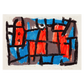 Kunstplakat med Paul Klee "Die Stunde vor Eine Nacht"