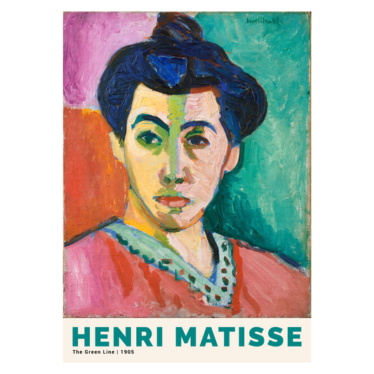 Kunstplakat Henri Matisse "The Green Line"