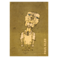Kunstplakat med Paul Klees "Ghost of a Genius"