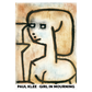Kunstplakat med "Girl in Mourning" af Paul Klee