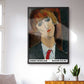 Art poster featuring Amedo Modiglianis "Madame Kisling"