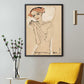 Art poster featuring Egon Schiele "Portrait of a Woman III"