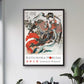 Art poster med Katsushika Hokusai "Japanese Woman"
