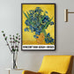 Art poster with "Irises" by Vincent van Gogh
