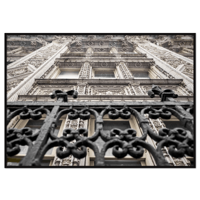 Decorated Facade in NYC