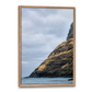 færøerne plakat med klippern ved yderste pynt af Saksun