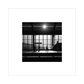 Kvadratisk sort-hvid fotokunst fra fotograferet iBerlin