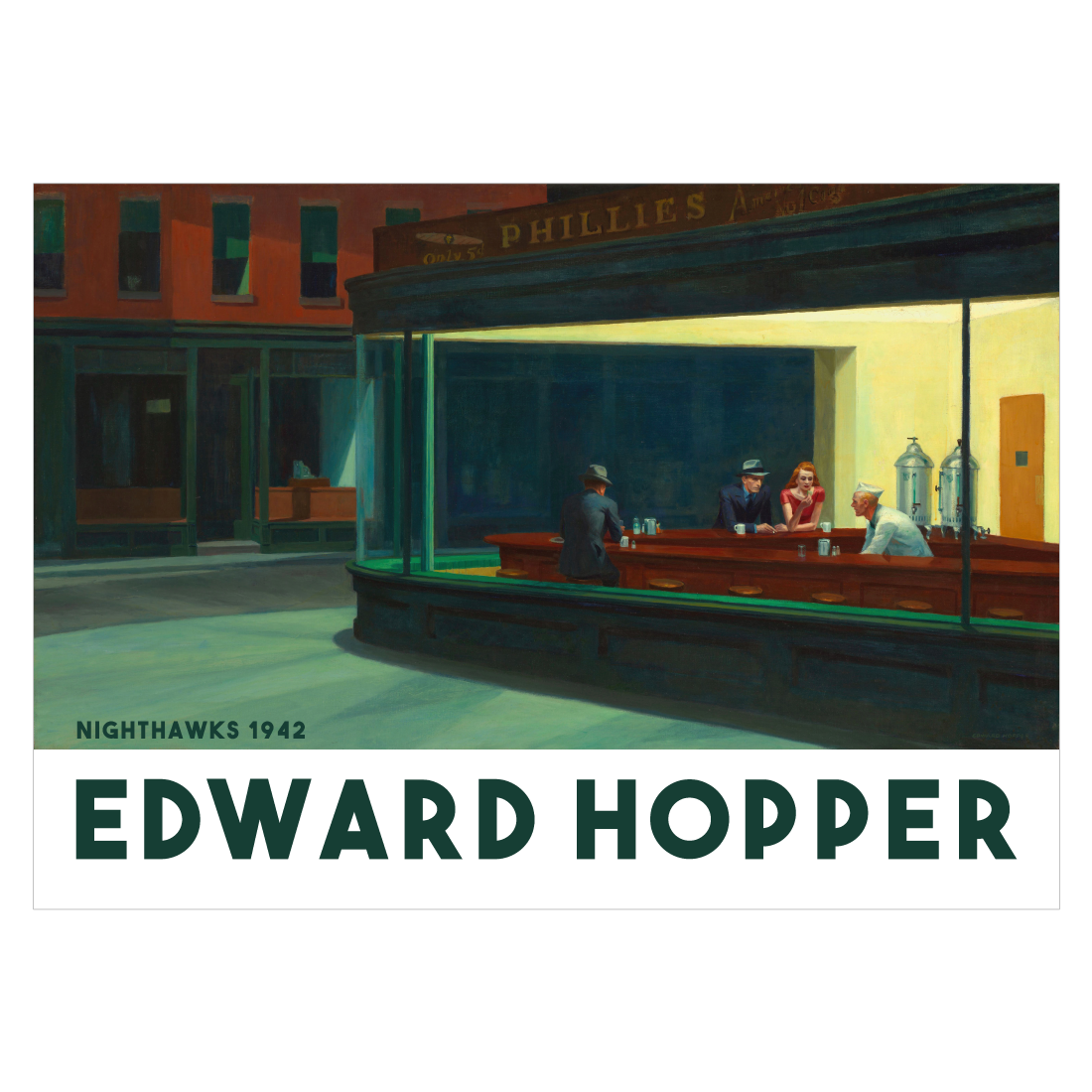 Edward Hopper "Nighthawks"