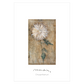 Kunstplakat med Piet Mondrians "Chrysantemum"