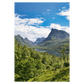 naturplakat med norsk naturmotiv af fjeldet innerdalstårnet
