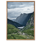fotokunst plakat med norsk naturbillede
