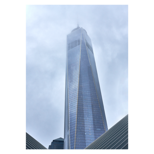New York Plakat med One World Trade Center