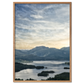 norge plakat med lav sol over skålvikfjorden