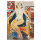 Kunstplakat med  "Girl from Nordland" af Edvard Munch
